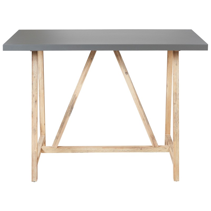 Stół ogrodowy TALAMONE 70 cm 140 cm Szary