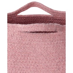 Zestaw 2 koszy PANJGUR Bawełna Różowy