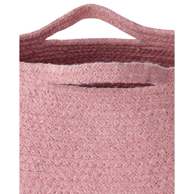Zestaw 2 koszy PANJGUR Bawełna Różowy