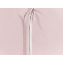 Poduszka dekoracyjna EUSTOMA Welur 60 x 60 cm Różowy Jednolity