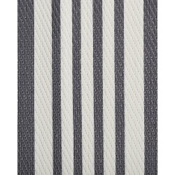 Dywan zewnętrzny 120 x 180 cm czarny z jasnoszarym DELHI