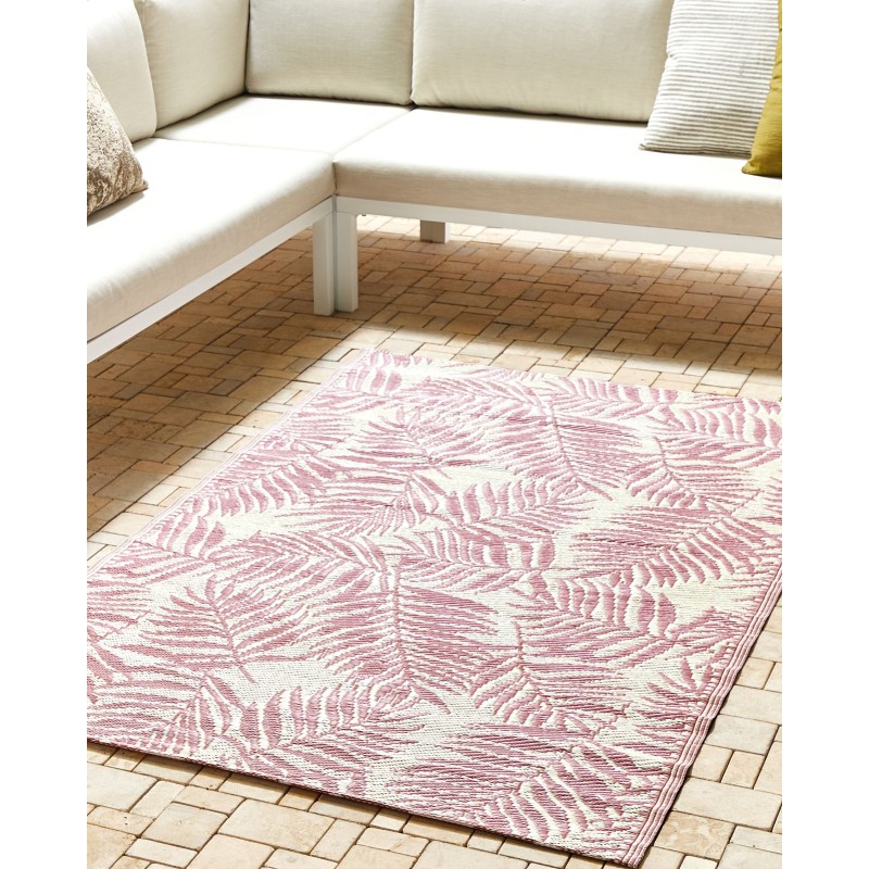 Dywan zewnętrzny 120 x 180 cm różowy KOTA