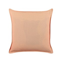 Poduszka dekoracyjna RHODOCOMA Welur 45 x 45 cm Różowy Wzór geometryczny