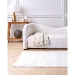 Dywan z wiskozy 160 x 230 cm jasnoszary GESI II