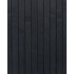 Kosz bambusowy z pokrywą czarny MATARA