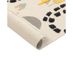 Dywan dziecięcy bawełniany 80 x 150 cm wielokolorowy SAZAK