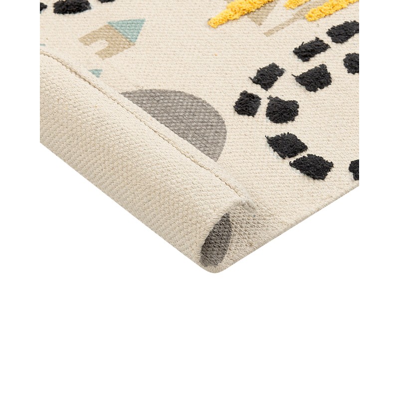 Dywan dziecięcy bawełniany 80 x 150 cm wielokolorowy SAZAK