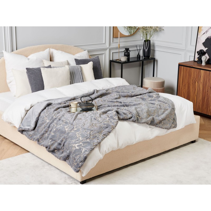 Koc GODAVARI 150 x 200 cm Szary