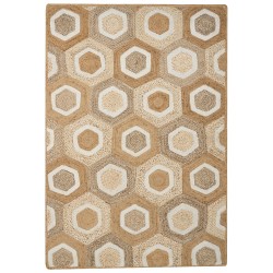 Dywan z juty 160 x 230 cm beżowy BASOREN