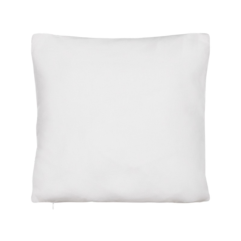 Zestaw 2 poduszek dekoracyjnych DONNER Bawełna 45 x 45 cm Biały Wzór świąteczny