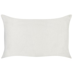 Zestaw 2 poduszek dekoracyjnych ALSINE Bawełna 30 x 50 cm Czerwony W paski