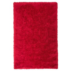 Dywan shaggy 140 x 200 cm czerwony CIDE