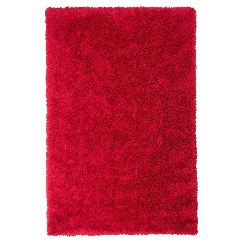 Dywan shaggy 140 x 200 cm czerwony CIDE