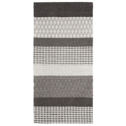 Dywan wełniany 80 x 150 cm szary AKKAYA