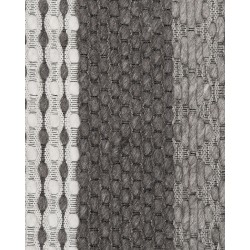 Dywan wełniany 80 x 150 cm szary AKKAYA