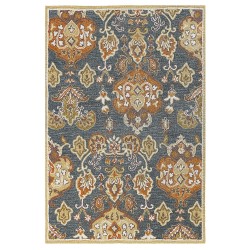 Dywan wełniany 140 x 200 cm wielokolorowy UMURLU