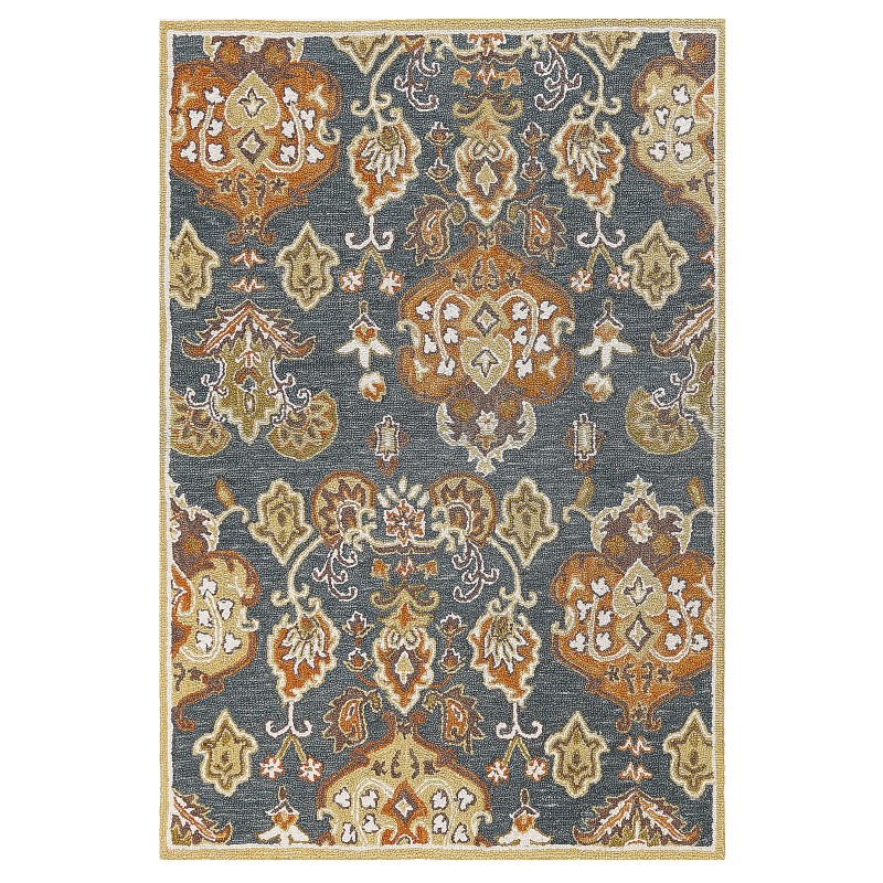 Dywan wełniany 140 x 200 cm wielokolorowy UMURLU