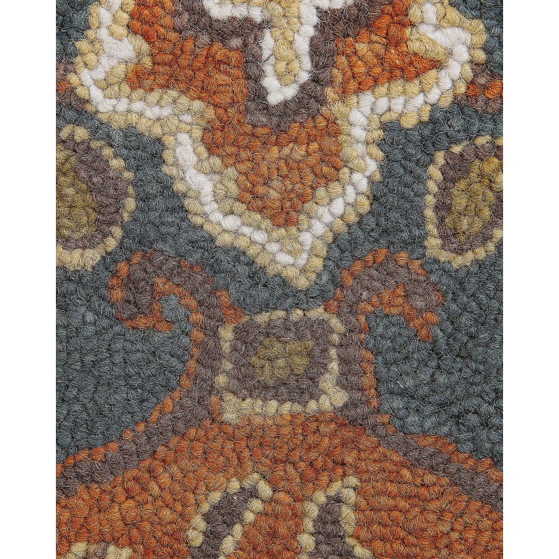 Dywan wełniany 140 x 200 cm wielokolorowy UMURLU