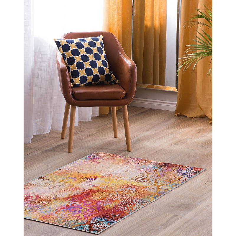 Dywan 80 x 150 cm wielokolorowy ISPARTA