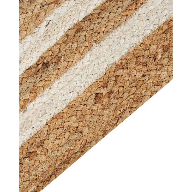 Dywan z juty 160 x 230 cm beżowy MENGEN