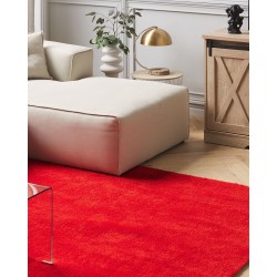 Dywan shaggy 200 x 300 cm czerwony DEMRE