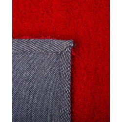Dywan shaggy 200 x 300 cm czerwony DEMRE