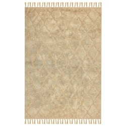 Dywan bawełniany 160 x 230 cm beżowy SANLIURFA