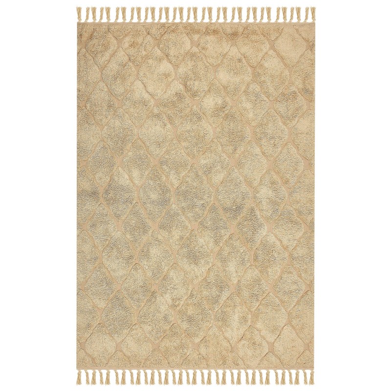 Dywan bawełniany 160 x 230 cm beżowy SANLIURFA