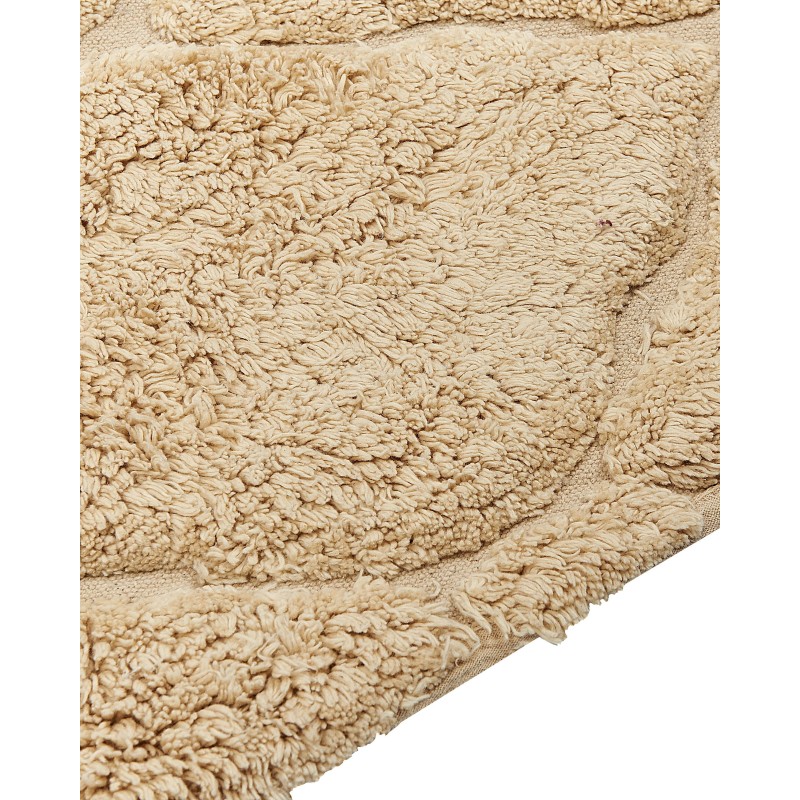 Dywan bawełniany 160 x 230 cm beżowy SANLIURFA