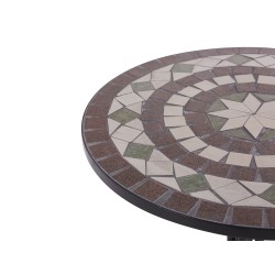 Stolik bistro CARIATI 60 cm 60 cm Czarny