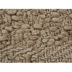 Koc VELLA Bawełna 200 x 220 cm Beżowoszary