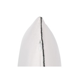 Zestaw 2 poduszek dekoracyjnych SHADRACK Bawełna 45 x 45 cm Biały Wzór świąteczny