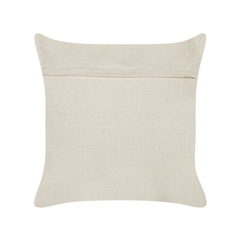 Zestaw 2 poduszek dekoracyjnych ALOCASIA Bawełna 45 x 45 cm Beżowy Wzór geometryczny