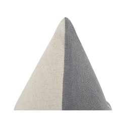 Zestaw 2 poduszek dekoracyjnych ALOCASIA Bawełna 45 x 45 cm Beżowy Wzór geometryczny