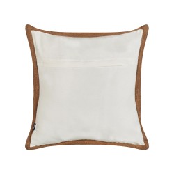 Zestaw 2 poduszek dekoracyjnych IANTHE Bawełna 45 x 45 cm Złamana biel Jednolity