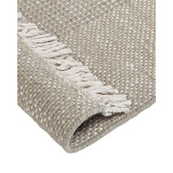 Dywan wełniany 160 x 230 cm szary TEKELER