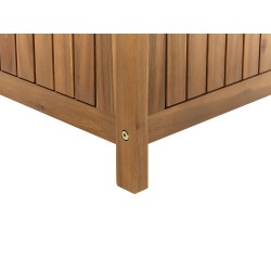 Ławka ogrodowa SOVANA 160 cm ze schowkiem Drewno akacjowe Brązowy