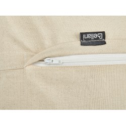 Zestaw 2 poduszek dekoracyjnych ROSEMARY Bawełna 45 x 45 cm Oliwkowy Wzór kwiatowy