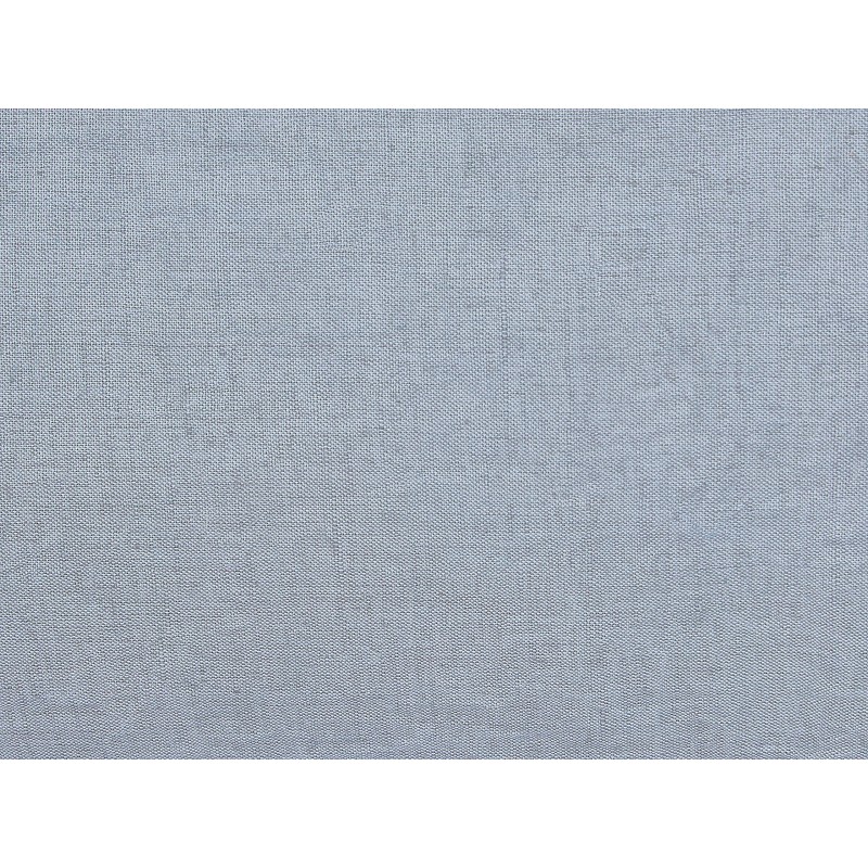 Zestaw 2 poduszek dekoracyjnych SASSAFRAS Len 30 x 45 cm Błękitny Jednolity