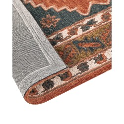 Dywan wełniany 140 x 200 cm wielokolorowy GELINKAYA