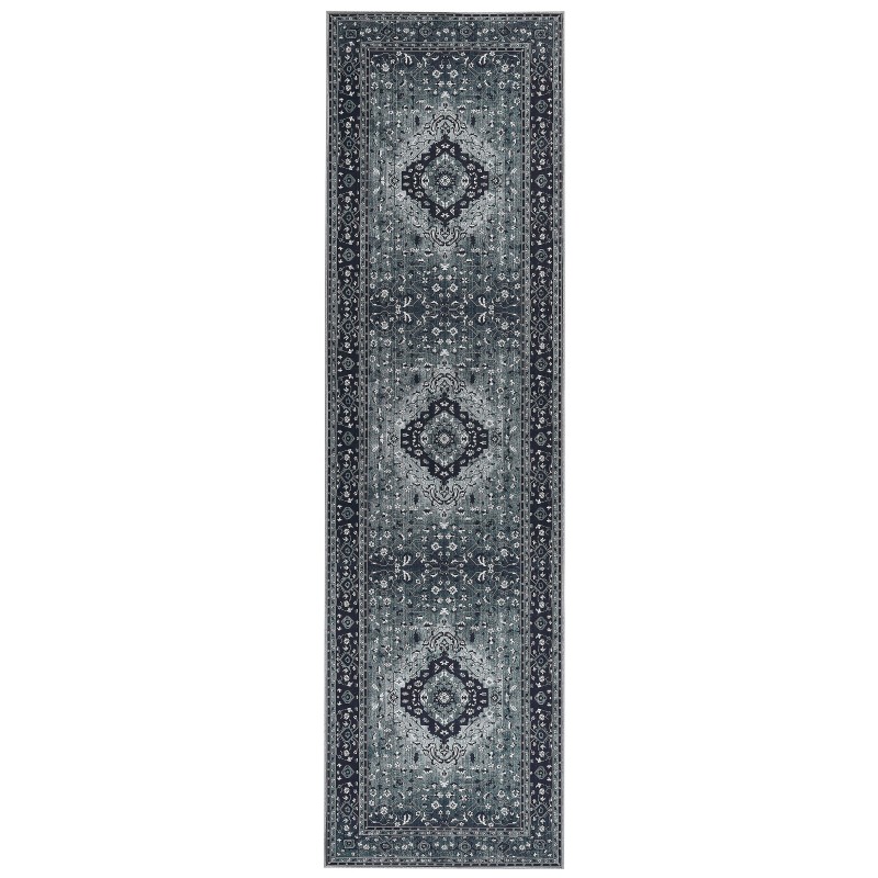 Dywan 80 x 300 cm szary VADKADAM