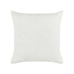 Zestaw 2 poduszek dekoracyjnych MILAS Len 50 x 50 cm Czarny/ biały W paski