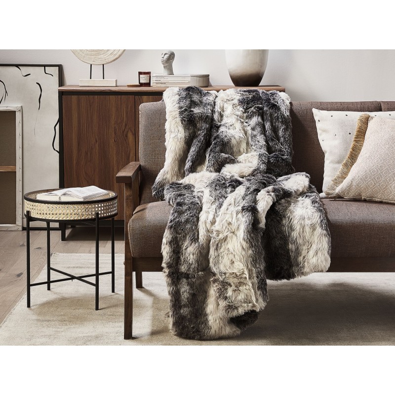 Koc TAZA 180 x 220 cm Szary