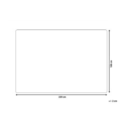 Koc TAZA 180 x 220 cm Szary