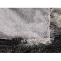 Koc TAZA 180 x 220 cm Szary