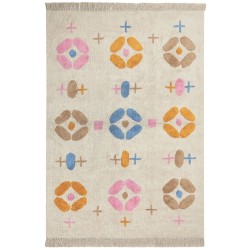 Dywan bawełniany 160 x 230 cm wielokolorowy DARAN