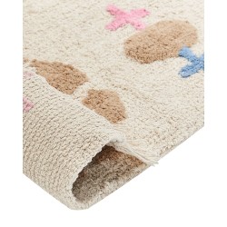 Dywan bawełniany 160 x 230 cm wielokolorowy DARAN