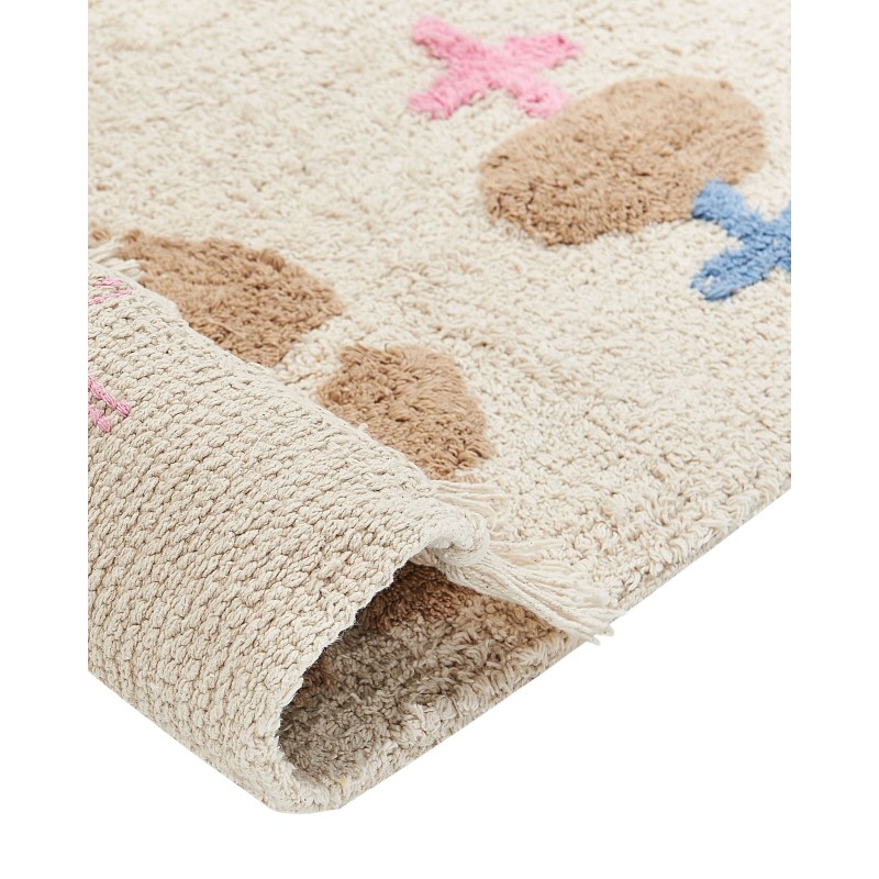 Dywan bawełniany 160 x 230 cm wielokolorowy DARAN