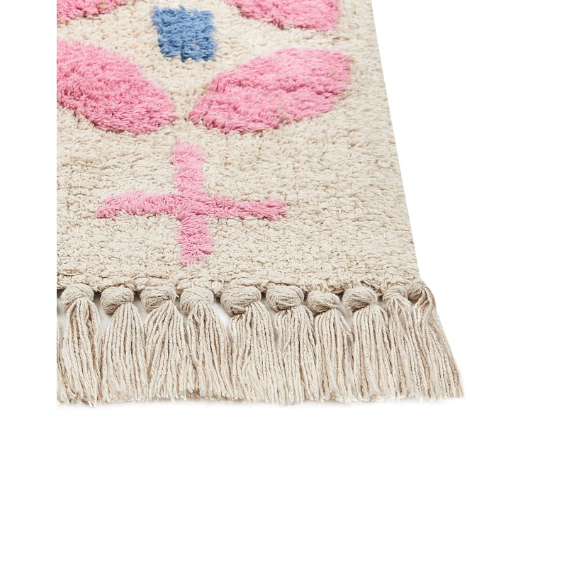 Dywan bawełniany 160 x 230 cm wielokolorowy DARAN