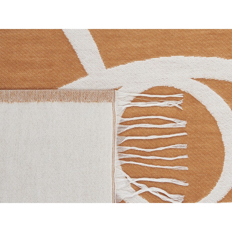 Koc PALHI 130 x 170 cm Pomarańczowy